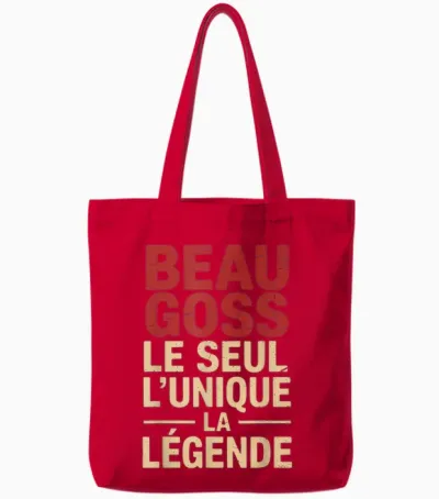 Beau Goss Man Funny Funny Gift Idea Funny Tote Bags - Red
