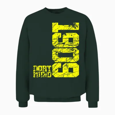 Dortmund 1909 Men's and Women's Ruhrpott Football Fan Unisex Sweatshirt - Forest