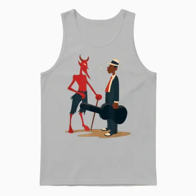 Delta Blues Music Der Club 27 Unisex Tank Top - Ash
