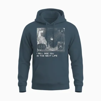 I Will See You in the Next Life Outfits Radio Music 80s 90s Unisex Hoodie - Dark Heather
