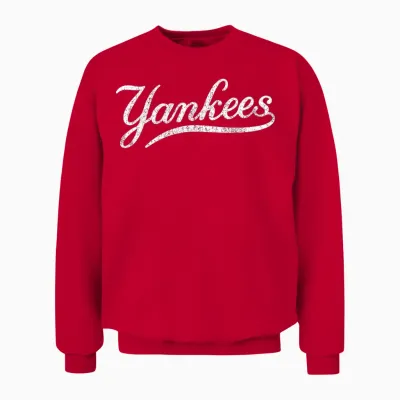 Yankee Vintage Retro Style Tee, Classic 70s & 80s Unisex Sweatshirt - Red