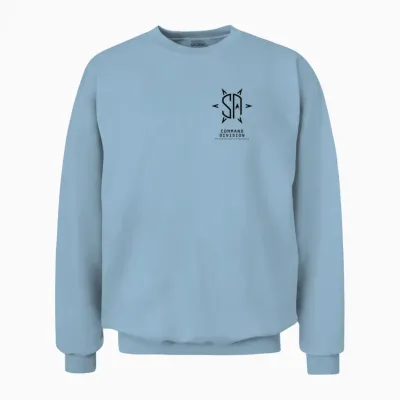 Star Trek Starfleet Academy Command Division Pocket Logo Unisex Sweatshirt - Light Blue