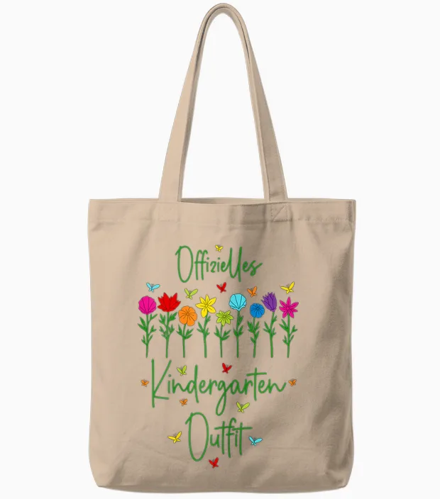 Offizielles Kindergarten Outfit - Erzieher Kita Erzieherin Tote Bags in Natural