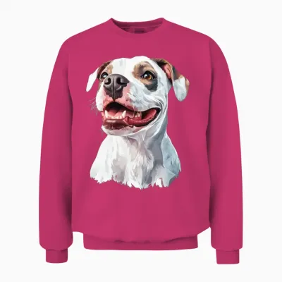 Dog Unisex Sweatshirt - Heliconia