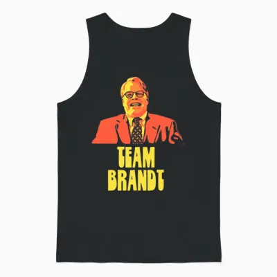 Team Brandt Big Lebowski Unisex Tank Top - Black