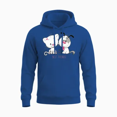 Best Friends Unisex Hoodie - Royal