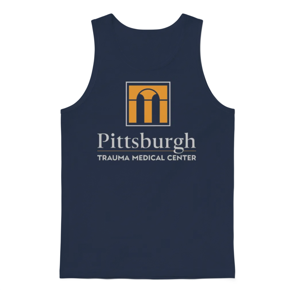 Pittsburgh Unisex Tank Top - Navy