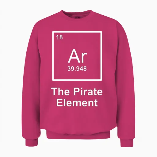 The Pirate Element Unisex Sweatshirt - Heliconia