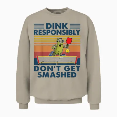 Funny Pickleball Unisex Sweatshirt - Sand
