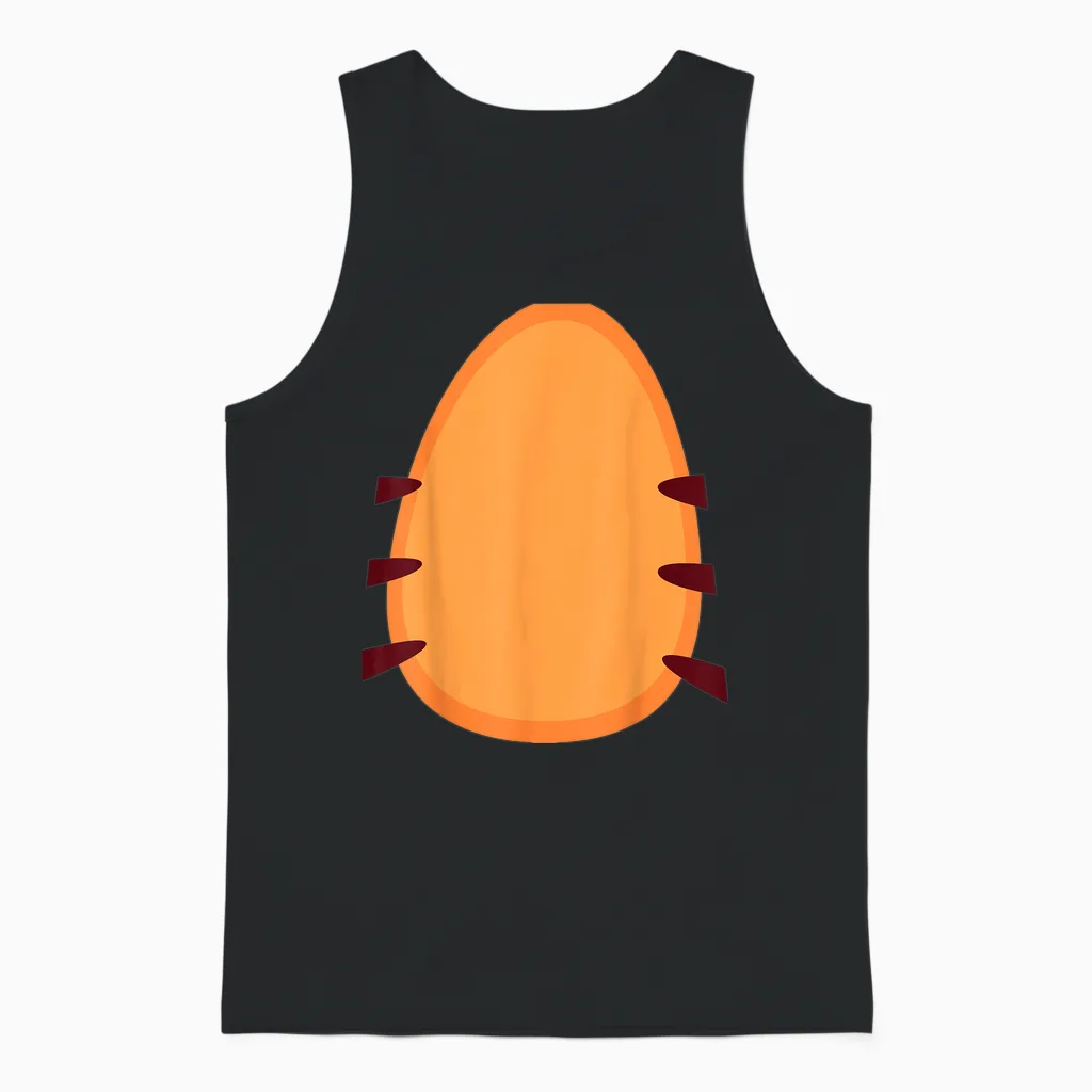 Tiger Costume Halloween Animal Unisex Tank Top in Black