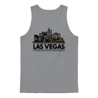 Las Vegas Unisex Tank Top - Sport Grey – 1