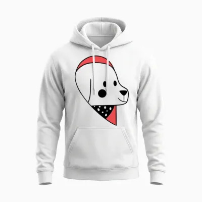 Boy Dog Couple,custom Dog Shirt,gift for Your Dog. Unisex Hoodie - White