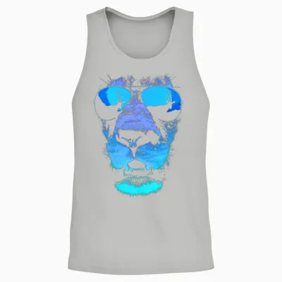 Hungry Lion Unisex Tank Top - Ash