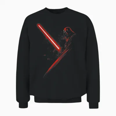 Starwars Darth Vader Lightsaber Unisex Sweatshirt - Black