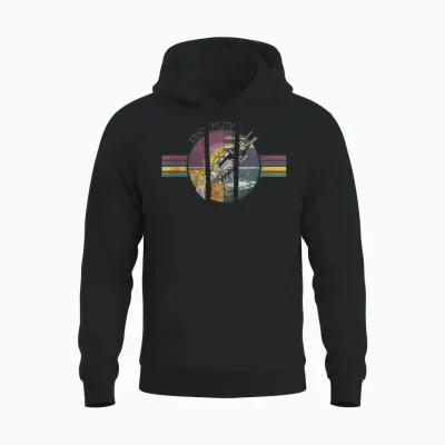 Pink Floyd Welcome to the Machine T-Shirt, Black, S Unisex Hoodie - Black