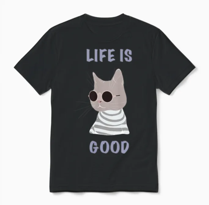 Funny Pictures Unisex T-Shirt in Black