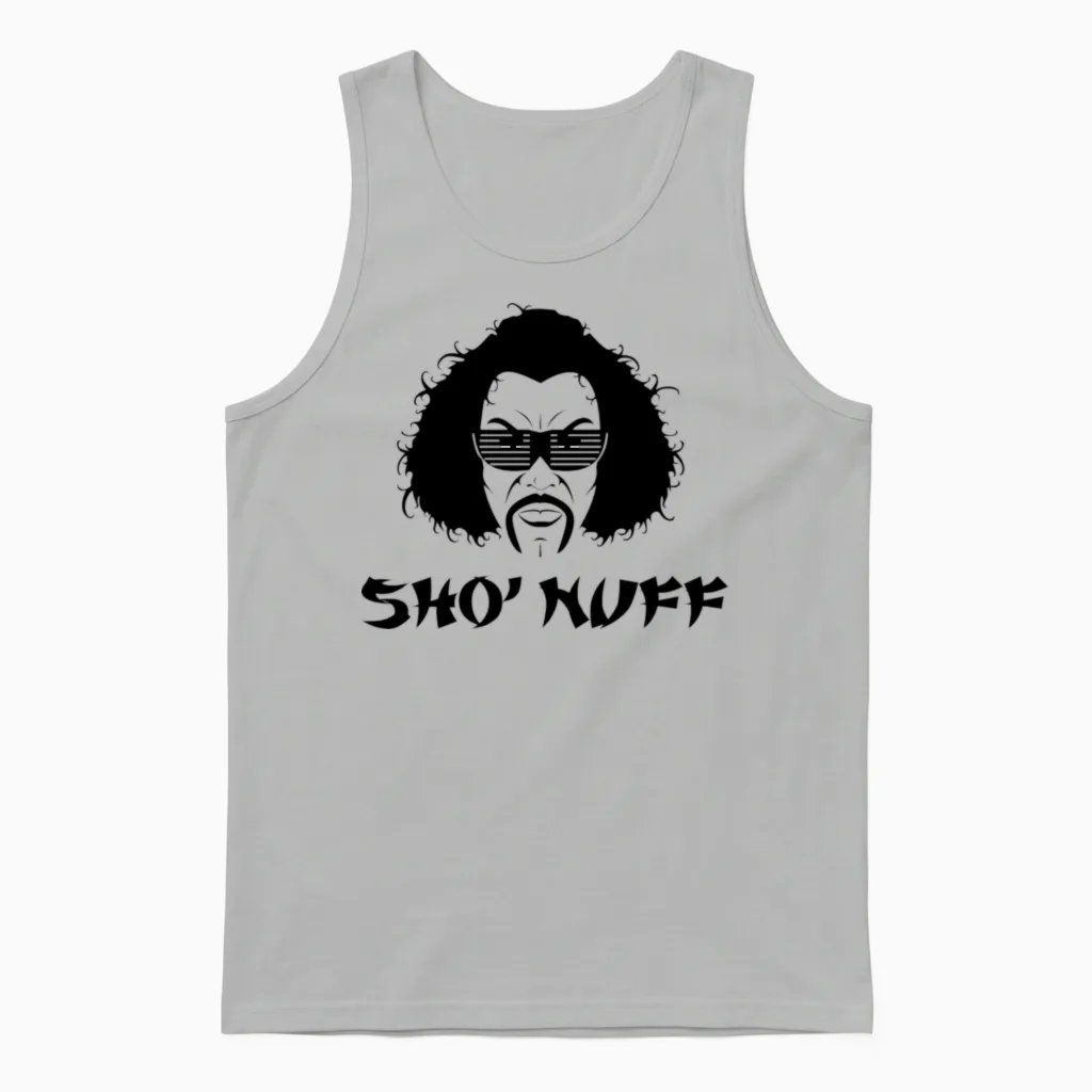 Sho Nuff Karate Master Boxing & Mma Unisex Tank Top in Ash