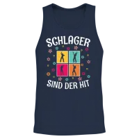 Folk Music Party Festival Outfit German Hits Unisex Tank Top - Navy – 2