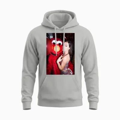 Men's Sasha Grey Graphic T-Shirt, Black Unisex Hoodie - Ash