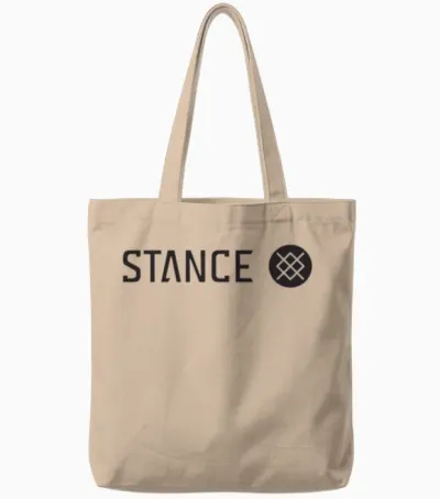 Stance Logo Tote Bags - Natural