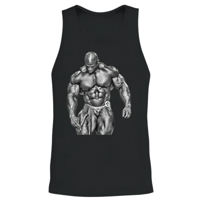 Ronnie Coleman Unisex Tank Top - Black