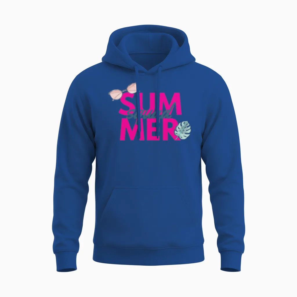 Summer Squad T-Shirts & Beach Unisex Hoodie in Royal