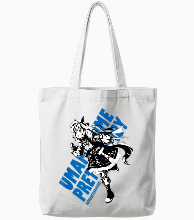 Umamusume: Pretty Derby Matikanetannhauser Tote Bags in White