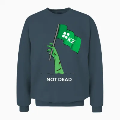 Zombie K2 Unisex Sweatshirt - Dark Heather