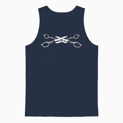 Scissors Lesbian Pride Month Lgbtq Feministische Menschenrechte Unisex Tank Top - Navy