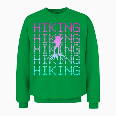 Hiking Unisex Sweatshirt - Irish Green