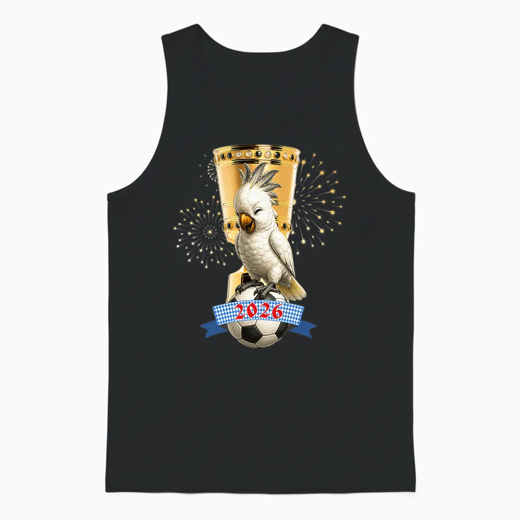 Kakadu Für Fans Von Süßen Maskottchen Unisex Tank Top in Black
