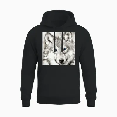 Pet Dog Unisex Hoodie - Black