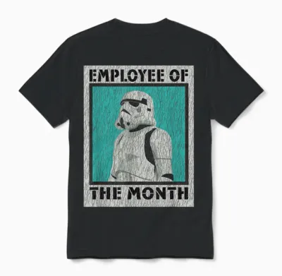 Star Wars Stormtrooper Employee of the Month Unisex T-Shirt - Black