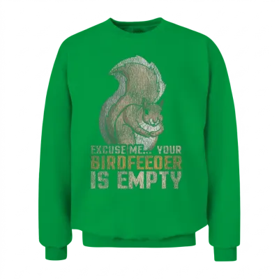 Squirrel Forest Animal Unisex Sweatshirt - Irish Green