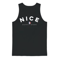 Nice France Unisex Tank Top - Black – 1