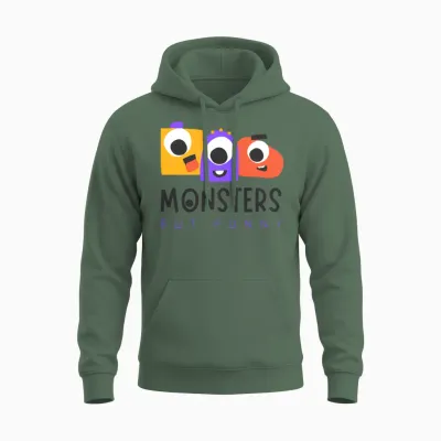 Funny Unisex Hoodie - Military Green
