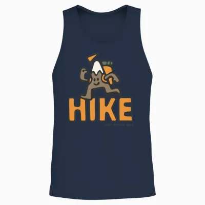 Mountain Hike Unisex Tank Top - Navy