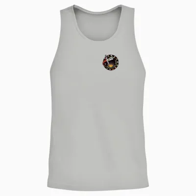 Project Hail Mary Mission Badge Pocket Logo Unisex Tank Top - Ash