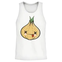Funny Dead Onion Unisex Tank Top - White – 2