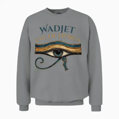 Eye of Horus Unisex Sweatshirt - Sport Grey