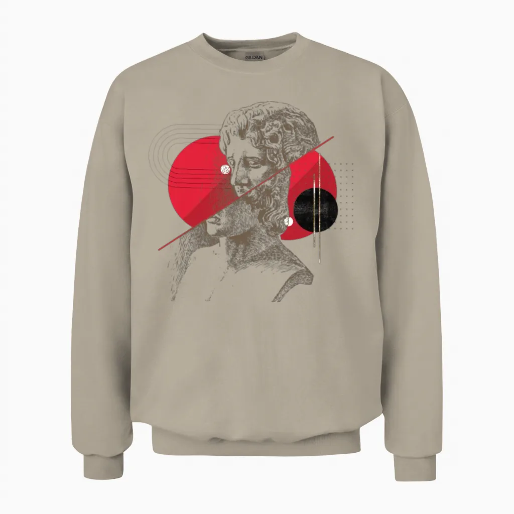 Ancient Bc Unisex Sweatshirt in Sand