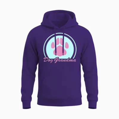 Dog Grandma Dogs Owner Unisex Hoodie - Purple