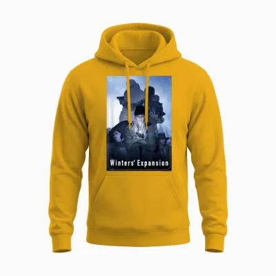 Resident Evil Village Winters' Expansion T-Shirt, Black, S Unisex Hoodie - Gold