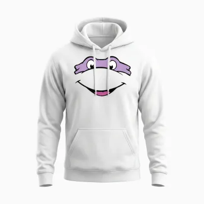 Mademark X Teenage Mutant Ninja Turtles - Donatello - Costume Unisex Hoodie - White