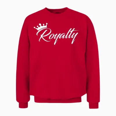 Royalty Unisex Sweatshirt - Red