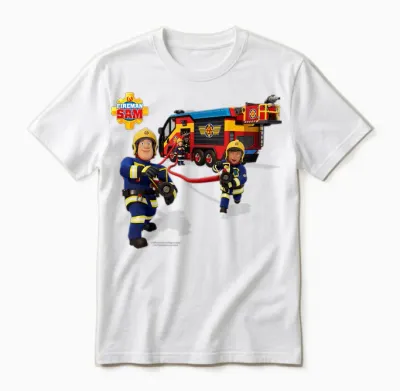 Feuerwehrmann Sam - Fire Extinguishers Unisex T-Shirt - White