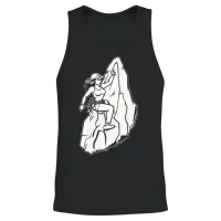 Hiking Hike Cool — & Outdoors Unisex Tank Top - Black – 2