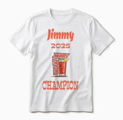 Jimmy 2025 Unisex T-Shirt - White