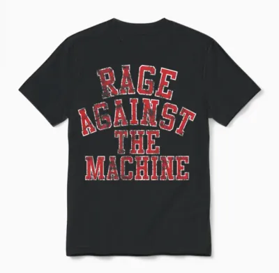 🤬 🎸 Rage Again$t the Machine Unisex T-Shirt - Black
