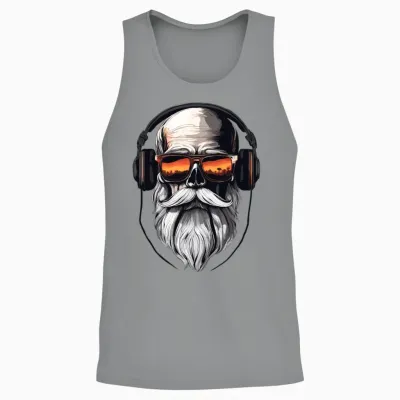 🎧 Music Enthusiasts: Showcase Your Passion Unisex Tank Top - Sport Grey